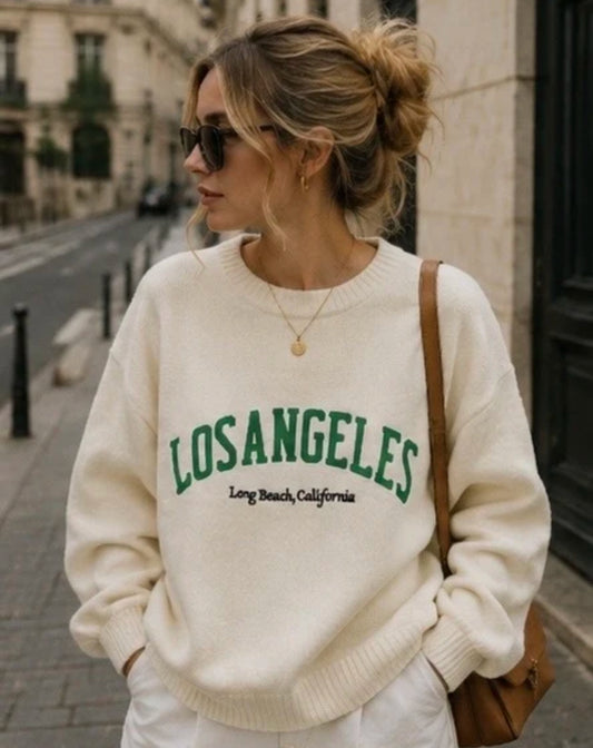 Pull Los Angeles doux pour femme